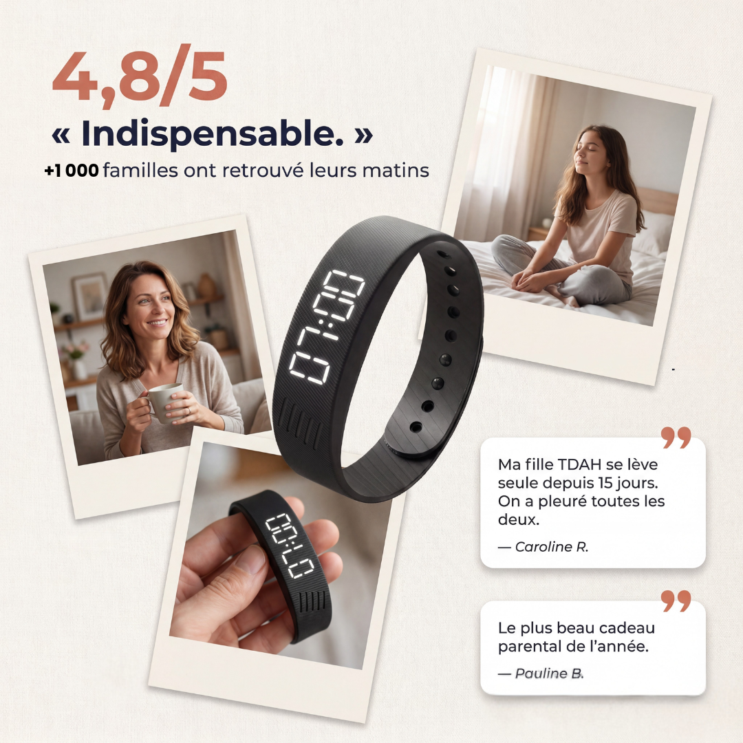 Matinly™ — Bracelet Réveil Vibrant