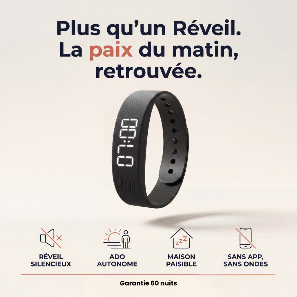 Matinly™ — Bracelet Réveil Vibrant